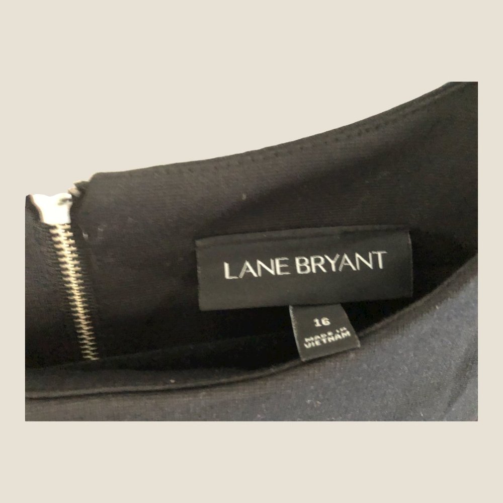 Lane Bryant Curve Hugging Colorblock Bodycon Shea… - image 5